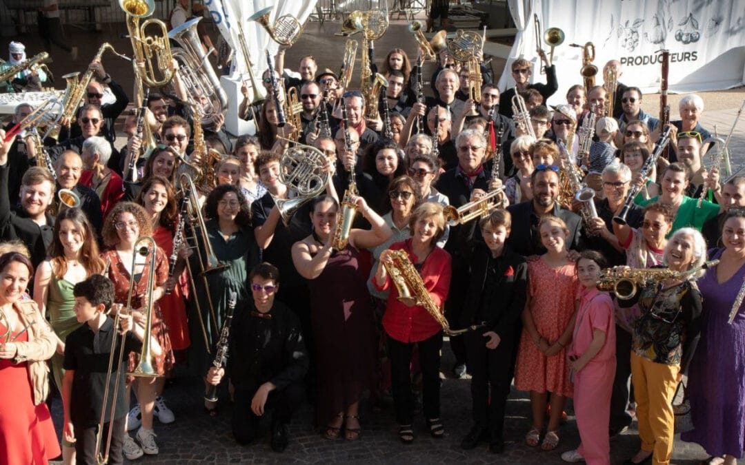 Concert by the Union des Fanfares et Ensembles musicaux (UFEM)